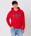 Chuck Hoodie Jogging Top, Red