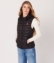 Mya Vest Puffer, Black
