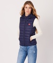 Mya Vest Puffer, Dark Blue