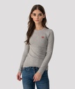 Elizabeth Long Round Long Sleeves, Grey Melange