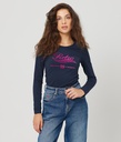 Lolly Longsleeve Long Sleeves, Dark Blue
