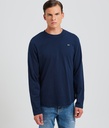 Draco L.s. Top Long Sleeves, Navy Blue