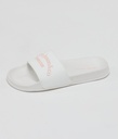 Frances Slippers, White