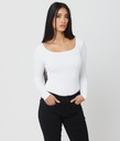 Swan Long Sleeves, White