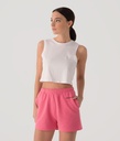 Ginger Crop Top, White