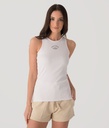 Morning Glory Tank Top, White