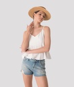 Positano Top, White