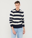 Atlantis Sweater, Blue-White
