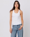 Lottie Tank Top, White