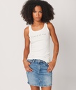Gwen Tank Top, White