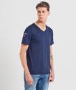 Kalen V Neck T-Shirt, Navy Blue