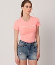 Arlene T-Shirt, Neon Coral