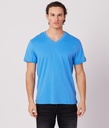 Nate V-neck T-Shirt, Light Blue
