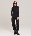 Laurel Cargo Woven Pants, Black