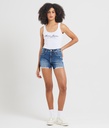 Dee High Denim Shorts, W0565
