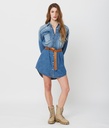 Phoenix Denim Dress, W0532