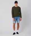 Stud Denim Shorts, W0204