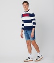 Stud Denim Shorts, W0544