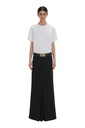 Floor Length Box Pleat Skirt