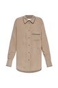 Piping Detail Pyjama Shirt