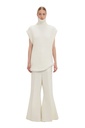 Sleeveless High Neck Jumper