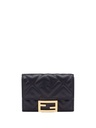 Ff Monogram Pattern Wallet