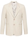 Single-breasted Wool Suit Jacket