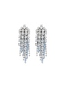 Crystal Blow Pendant Earrings