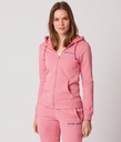 Keily Zip Hoodie Jogging Top, Pink