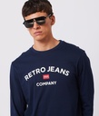 Rr Crew M Long Sleeves, Dark Blue