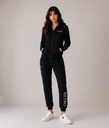 Joy Zip Hoodie Jogging Top, Black