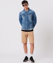 Ethan Denim Shorts, Caramel
