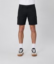 Marlon Cargo Woven Shorts, Jet Black