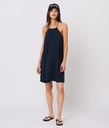 Summer Woven Dress, Dark Blue