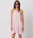 Summer Woven Dress, Light Pink