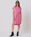 Sarah Woven Dress, Pink
