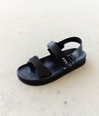 Ezra Sandals, Black