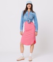 Elena Midi Woven Dress, Pink