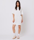Janet Jersey Dress, White