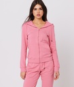 Lottie Zip Hoodie Jogging Top, Pink
