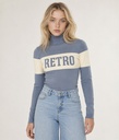 Alanna Turtleneck Sweater, Light Blue
