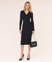 Ruth Hoodie Knitted Dress, Black