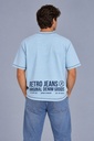 Bradley Loose T-Shirt, Light Blue