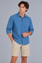 Alba Shirt, Mid Blue
