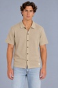 Monaco Knitted Shirt, Sand