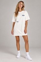 Kendall Jersey Dress, Off White