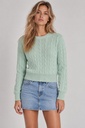 Rosalind Sweater, Neon Mint