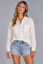 Penelope Shirt, Off White