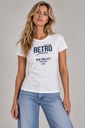 Kendall O Neck T-Shirt, Off White