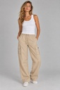 Freya Woven Pants, Beige
